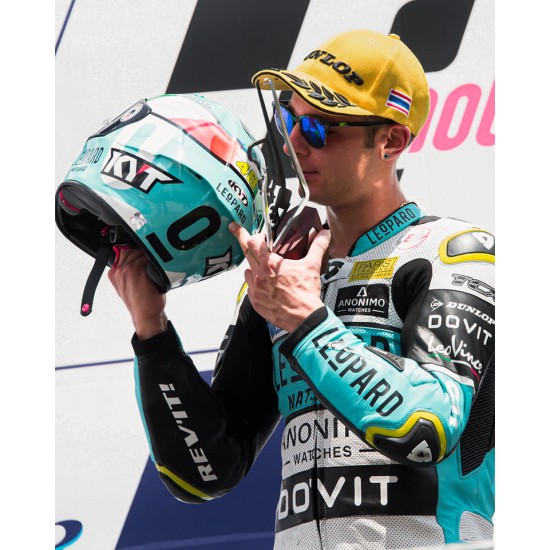 KYT TT-REVO LEOPARD REPLICA TRICOLORE 