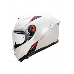 MT Full face  Hummer Solid Gloss Pearl White 