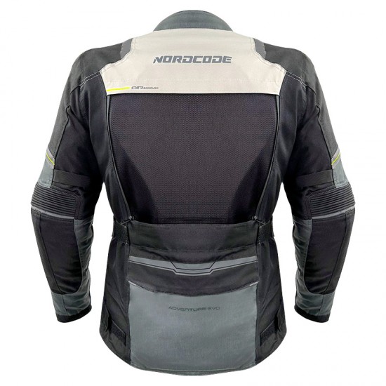 Μπουφάν Μηχανής Nordcode Adventure Evo 24 EN 17092 Ανδρικό 4 εποχών Σκουρο Γκρι-Μαύρο