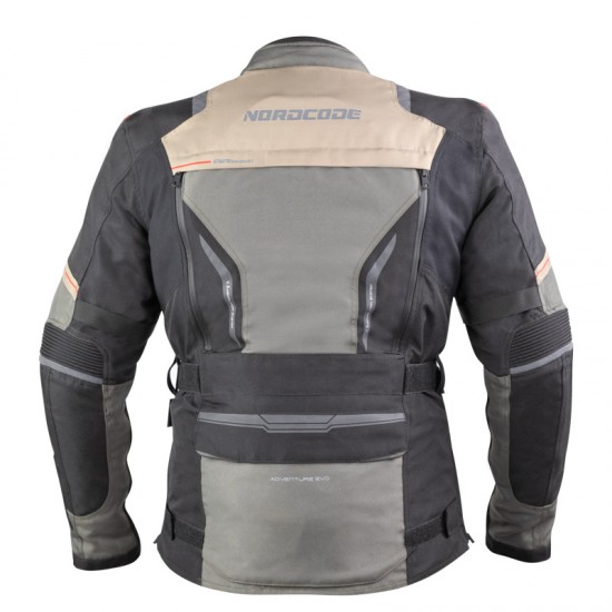 Μπουφάν Μηχανής Nordcode Adventure Evo colorversion 24 Olive Grey-Sand