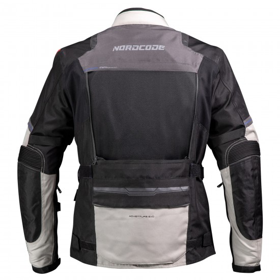 Μπουφάν Μηχανής Nordcode Adventure Evo colorversion 24 Light Grey - Black