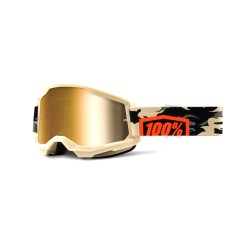 Μάσκα 100% Strata 2 Kombat-Mirror Gold Lens