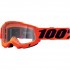 Μάσκα 100% Accuri 2 Neon Orange - Clear Lens