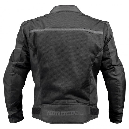 Nordcode Καλοκαιρινό Ανδρικό Μπουφάν Μηχανής Aero-R II Black