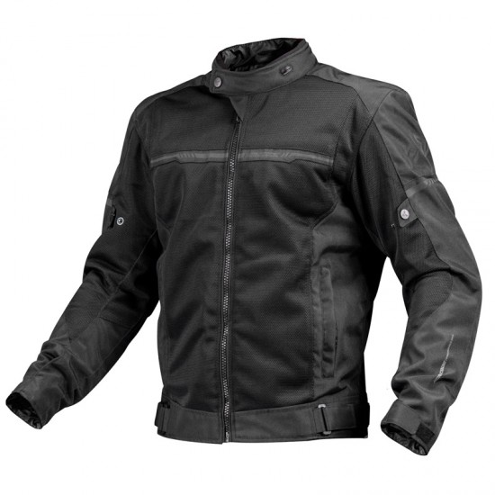 Nordcode Καλοκαιρινό Ανδρικό Μπουφάν Μηχανής Aero-R II Black
