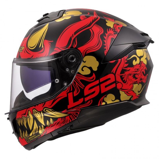 LS2 Stream II Drako Black Red