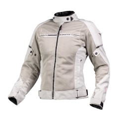 Μπουφάν Μηχανής Καλοκαιρινό Nordcode Aero-R II Lady Light Grey(+Windproof)