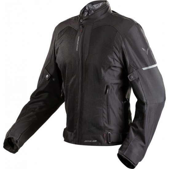 Μπουφάν Μηχανής Γυναικείο Καλοκαιρινό Nordcode Jackal Air Lady Black