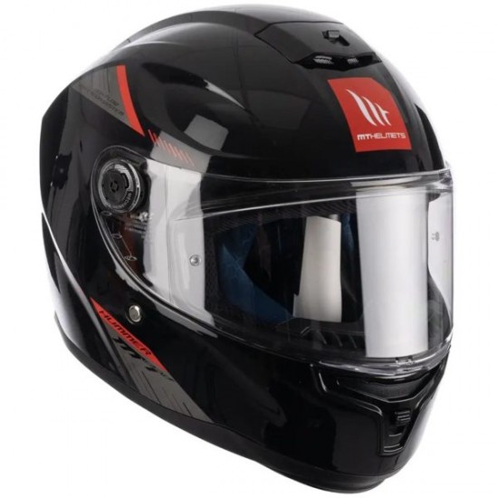MT Full face  Hummer Solid Gloss Black