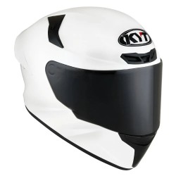 KYT TT-REVO PLAIN WHITE