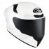 KYT TT-REVO PLAIN WHITE