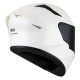 KYT TT-REVO PLAIN WHITE