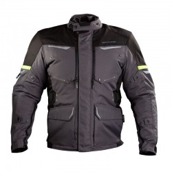 Μπουφάν Μηχανής Nordcode Senegal Dark Grey Fluo