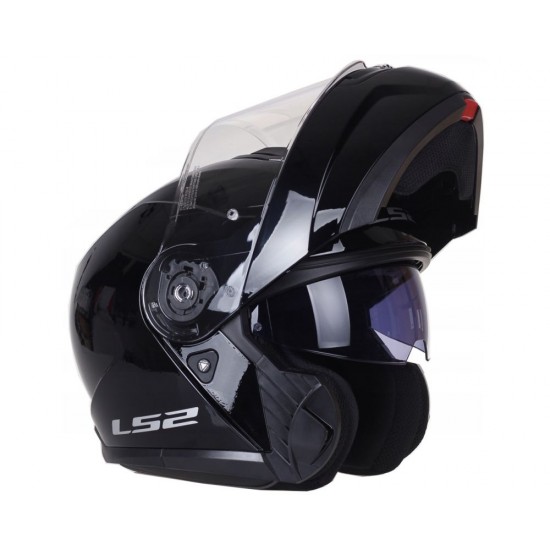 LS2 FF908 Strobe II Solid Black