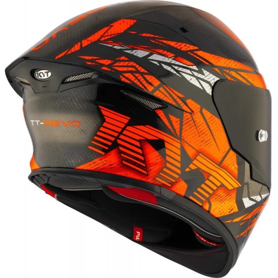 KYT TT-REVO COMBUSTION ORANGE