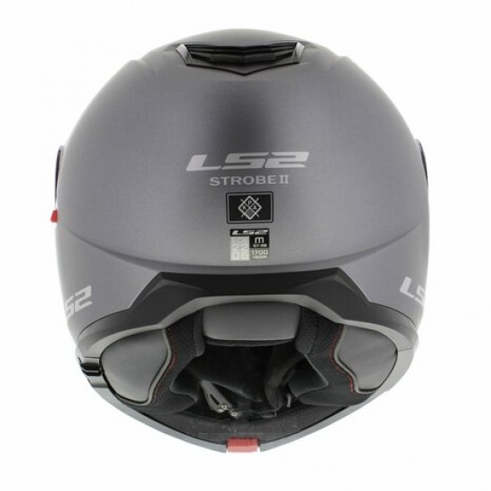 LS2 FF908 Strobe II Matt Titanium