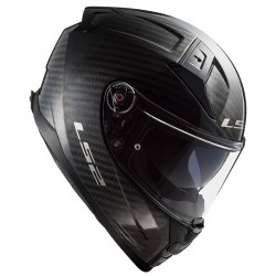 LS2 Vector II Carbon (FF811) Solid Gloss Carbon