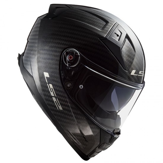 LS2 Vector II Carbon (FF811) Solid Gloss Carbon
