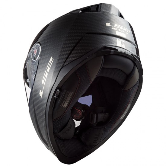 LS2 Vector II Carbon (FF811) Solid Gloss Carbon