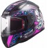 LS2 Full Face FF353  Rapid Mini Voodoo Black Fluo Pink