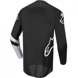 Μπλούζα MX Alpinestars Fluid Chaser S21 Black/White