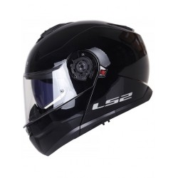 LS2 FF908 Strobe II Solid Black