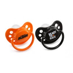 KTM Πιπίλα Μωρού Σετ Μαύρη-Πορτοκαλί