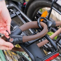Αλυσίδα ABUS με κλειδαριά Infinity Loop 1806/140 - Πορτοκαλί