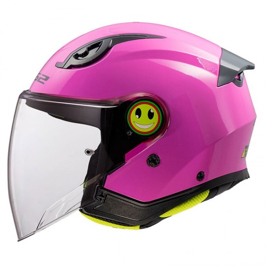 LS2 Funny II Gloss Pink