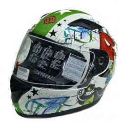 FSD Comic White Junior Helmet