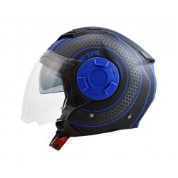 STR Tron Black-Blue Matt