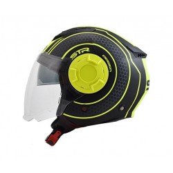STR Tron Black-Yellow Fluo Matt