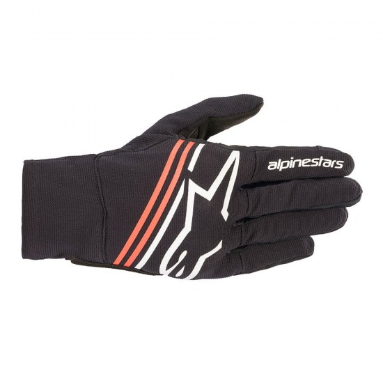 Γάντια Ανδρικά Μηχανής Alpinestars Reef Black-White-Red