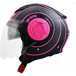 STR Tron Black-Pink Matt