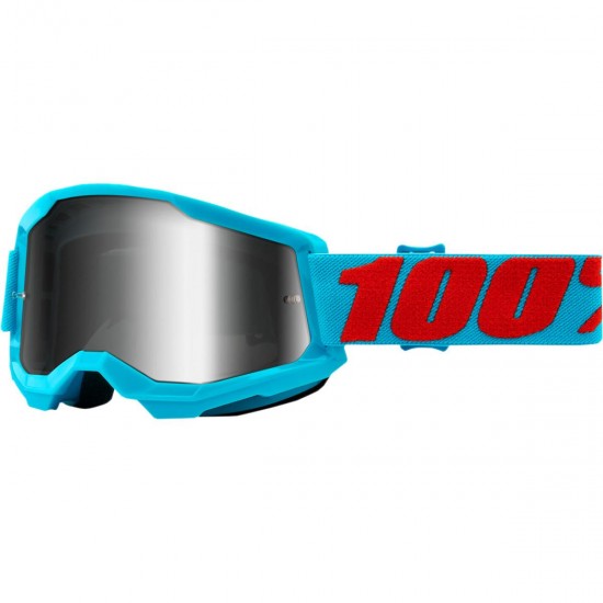 Μάσκα 100% Strata 2 Summit-Mirror Silver Lens