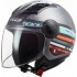 LS2 Airflow Ronnie Matt Silver Blue