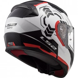 LS2 Rapid Ghost White Black Red