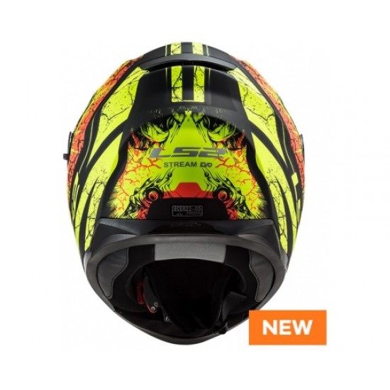LS2 Stream Evo Throne Matt Black H-V Yellow LS2 Stream Evo Throne Matt Black H-V Yellow