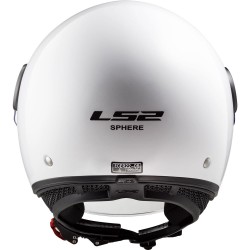 LS2 Sphere Solid White