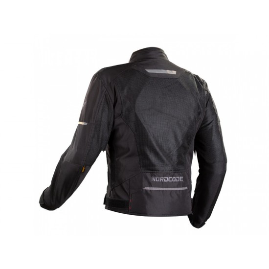 Μπουφάν Μηχανής Nordcap Jackal Air Black Oversize