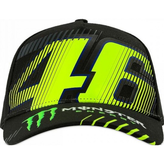 VR 46 Monza Monster Cap Black VR 46 Monza Monster Cap Black