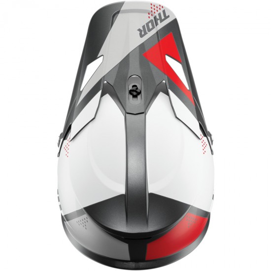 Thor Sector Blade Charcoal/White Helmet Thor Sector Blade Charcoal/White Helmet