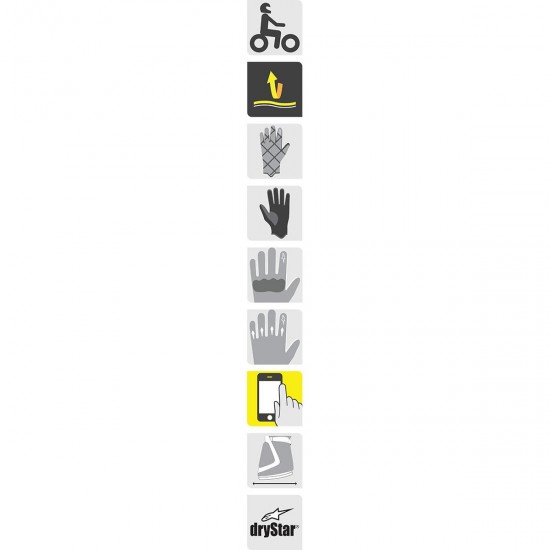 Ανδρικά Γάντια Μηχανής Alpinestars C-30 Drystar Black Ανδρικά Γάντια Μηχανής Alpinestars C-30 Drystar Black