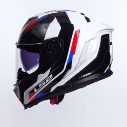 LS2 STORM III Sporty White Blue Red