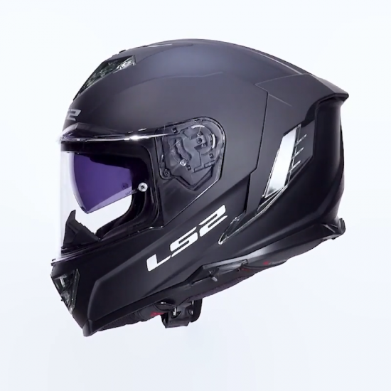 LS2 Storm III Solid Matt Black