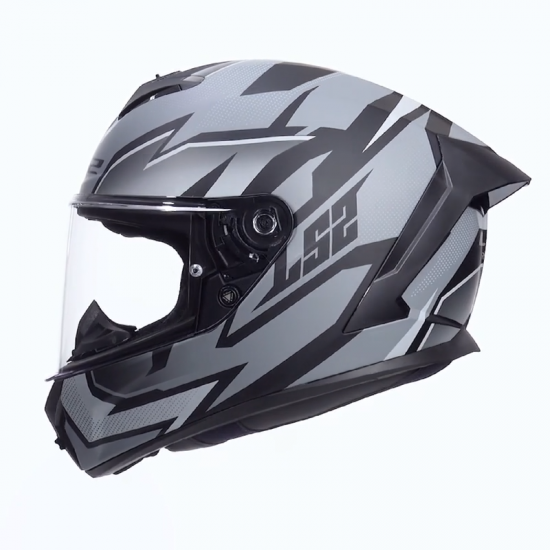 LS2 Rapid III Xtrem Matt Black Grey