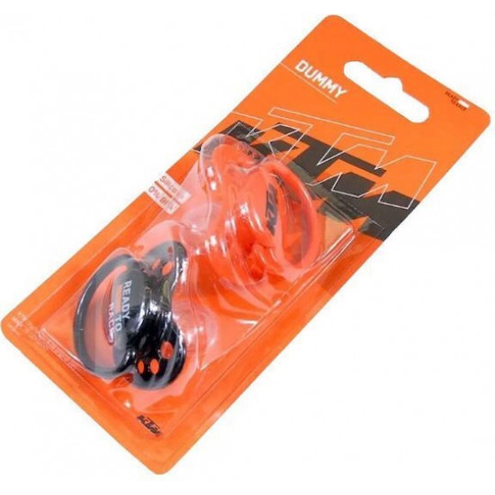 KTM Πιπίλα Μωρού Σετ Μαύρη-Πορτοκαλί